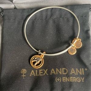 Alex and Ani “A” Initial Bracelet